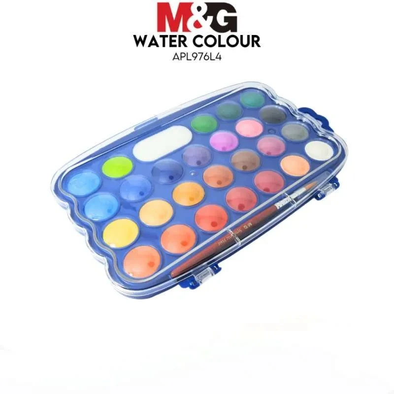 Cat Air  M&G Mini Watercolor Blocks 24+2C 23mm APL976L4 / Water colour